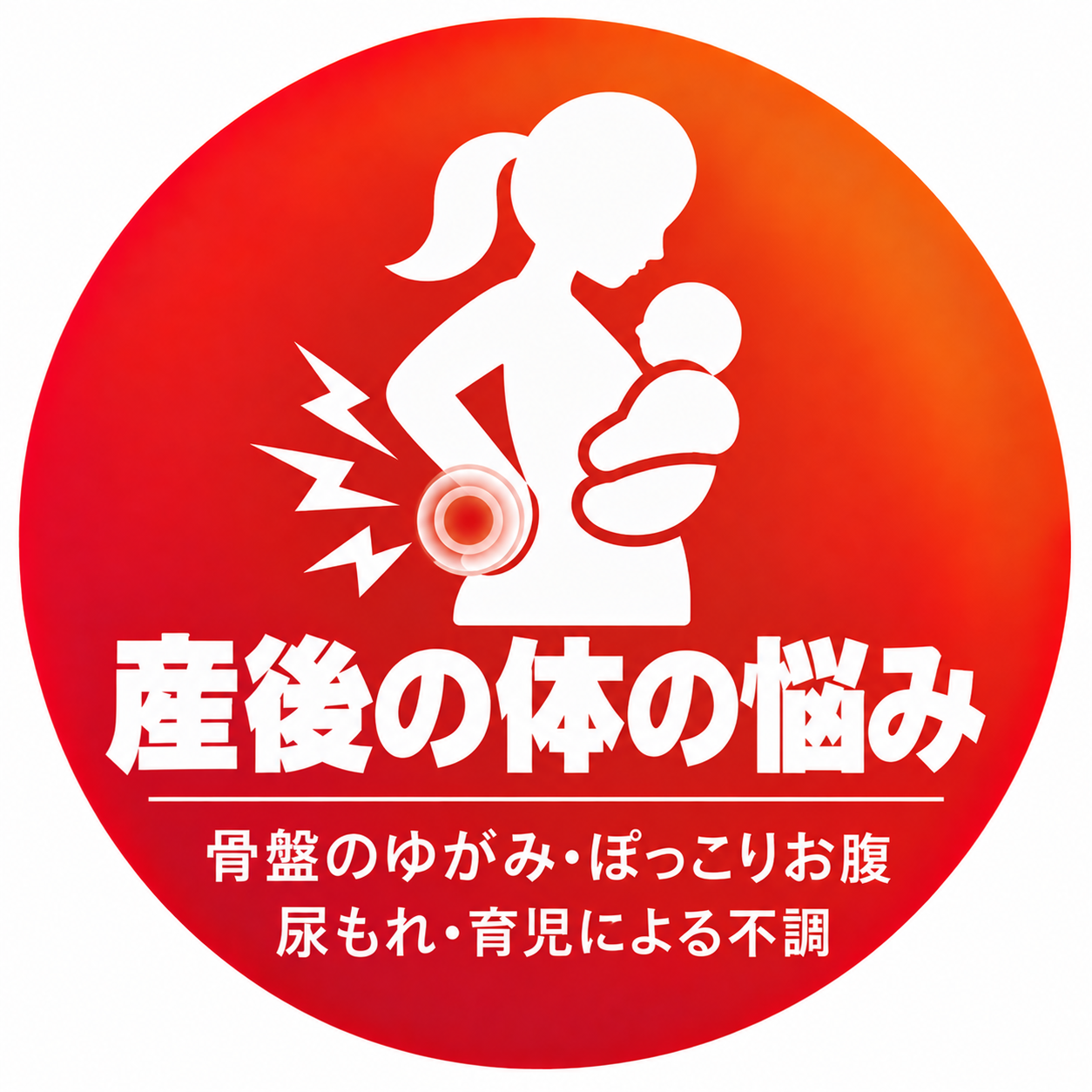 産後の体の悩み