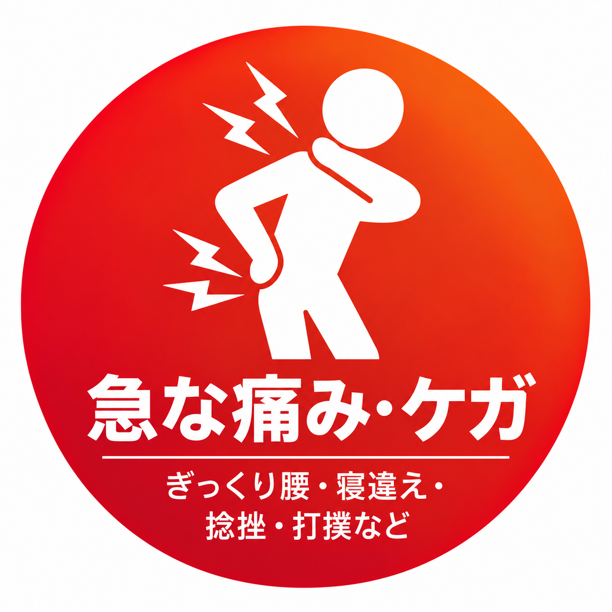 急な痛み・ケガ